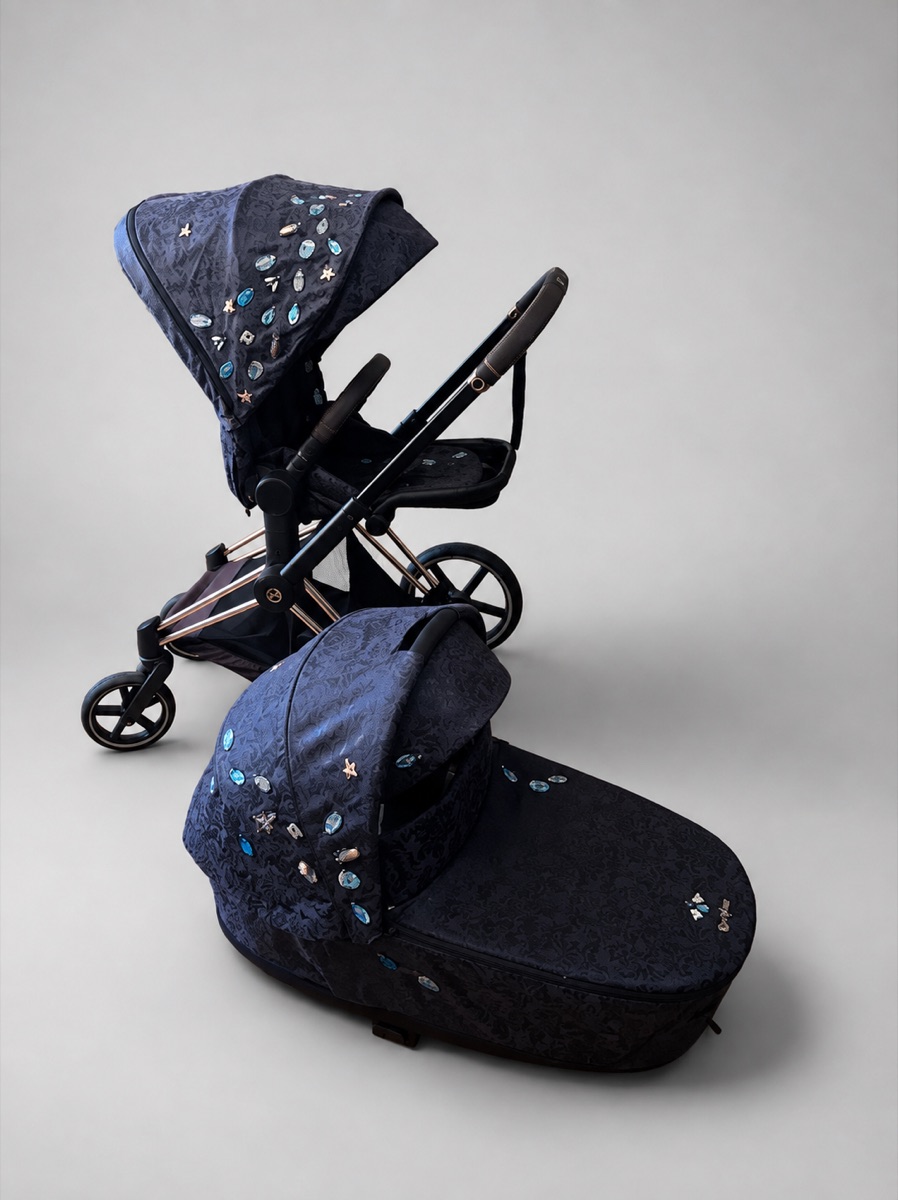 Stroller photo after AI enhancement